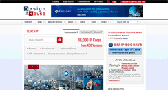 Desktop Screenshot of design-reuse.com